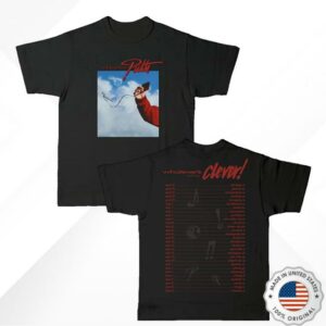 Charlie Puth Store Merch Whatever's Clever! 2026 Black Tour Tee