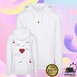 Choose Clothing Merch Shop Store Men Heart Hoodie