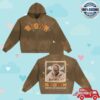 Chris Brown Merch Store Brown Pregame Scribble Zip Hoodie