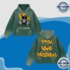 Chris Brown Merch Store Fuck Fake Friends Green Hoodie