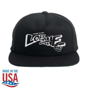 Closed Casket Activities Merch Store Hardlore Lore Zone Black Snapback Hat