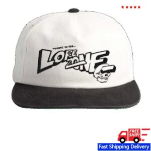 Closed Casket Activities Merch Store Hardlore Lore Zone White Snapback Hat