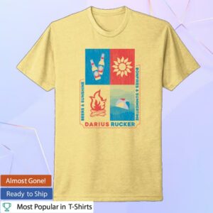 Darius Rucker Merch Store Bonfires & Summertime Tee