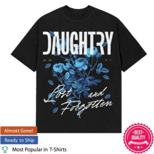 Daughtry Merch Store Lost & Forgotten Flower Tee