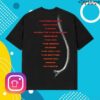 Daughtry Merch Store Shock To The System Track List Tee