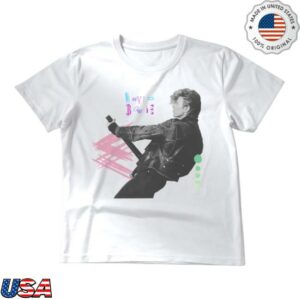 David Bowie Merch Shop Never Let Me Down Pastels T-Shirt