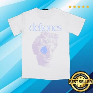 Deftones Merch Store White Statue T-Shirt