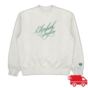 Elizabeth Taylor Merch Store Elizabeth Taylor Script Crewneck