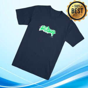 Evilgreed Merch Store Big Boy Logo Navy T-Shirt