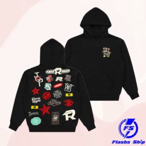 Fuerza Regida Merch Store All Star Hoodie Black