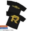 Fuerza Regida Merch Store Fr Glitter Black Tshirt