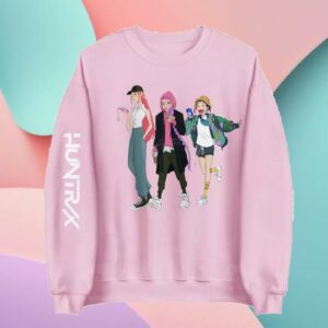 Funko Merch Store Kpop Demon Hunters Off Duty Huntrx Sweatshirt