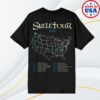 Ghost Merch Store Western Emeritus Tour Itin Tee