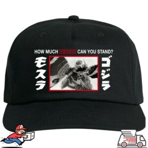 Godzilla Store Merch Shop Mothra Terror Black 5 Panel Hat