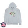 Gracie Abrams Merch Store New York Apple Charm Popup Grey Hoodie
