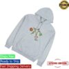 Gracie Abrams Merch Store New York Apple Charm Popup Grey Hoodie