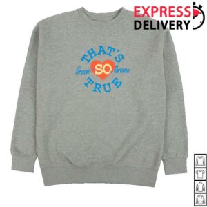 Gracie Abrams Merch Store That's So True Grey Crewneck