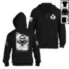 Gruntstyle Merch Shop Store Death Dealer Full-Zip Hoodie Black