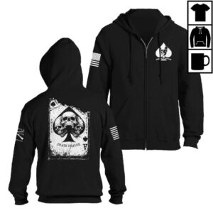 Gruntstyle Merch Shop Store Death Dealer Full-Zip Hoodie Black