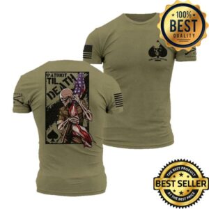 Gruntstyle Merch Shop Store Patriot Til' Death T-Shirt