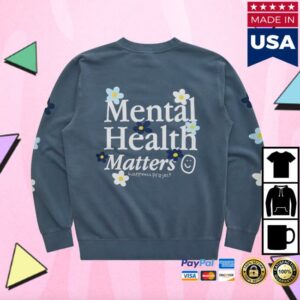 Happiness Project Merch Store Mental Health Matters Crewneck