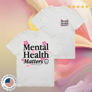 Happiness Project Merch Store Mental Health Matters T-Shirt