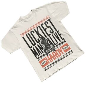 Hardy Merch Shop Store Luckiest Man Alive Tees
