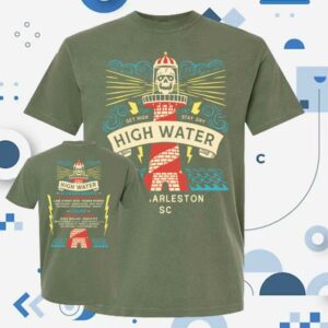 High Water Festival Merch Shop Store Lighthouse Lineup Tee
