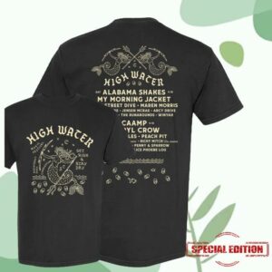 High Water Festival Merch Shop Store Mermaid Lineup Tee