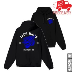 Jack White Merch Store Jack White Tiger Hoodie