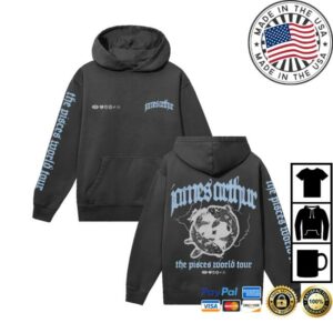 James Arthur Merch Store Vintage Pisces Hoodie