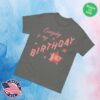 Jennifer Lopez Merch Store Birthday Star Gray Tee