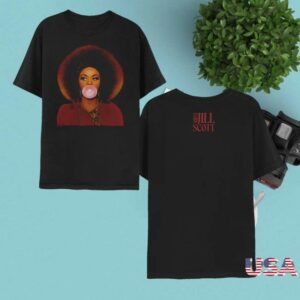 Jill Scott Merch Store Miss Jill Scott Bubblegum Portrait Tee