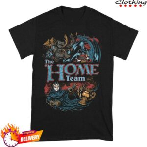 Kingsroad Merch Shop Store The Home Team Mtg Retro Collage T-Shirt