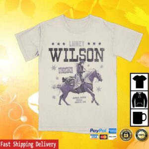 Lainey Wilson Merch Store Stagecoach Rider T-Shirt