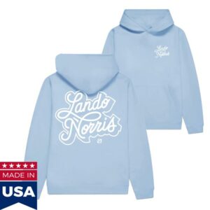 Lando Norris Merch Store Script Hoodie
