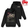 Lewis Capaldi Merch Store North America 26 Black Floral Hoodie