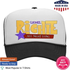 Lionel Richie Merch Shop Store All Night Long By Lionel Richie Trucker Hat