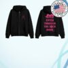 Livestream Store Merch Sabrina Never Enter Through The Back Door Zip Hoodie