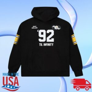 Mac Miller Merch Store Steelers X 92 Til Infinity Hoodie