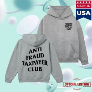 Nick Shirley Merch Store Anti Fraud Club Hoodie