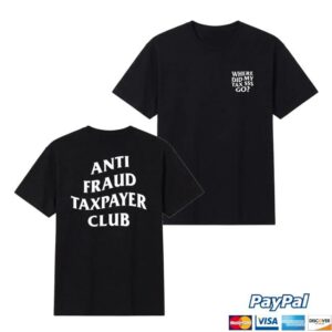 Nick Shirley Merch Store Anti Fraud Club Tee