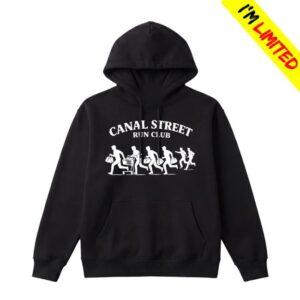 Nick Shirley Merch Store Canal Street Run Club Hoodie Black