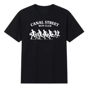 Nick Shirley Merch Store Canal Street Run Club Tee Black