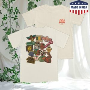 Noah Kahan Merch Store Tracklist Tee