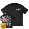 Now Merch Shop Store Bones Black T-Shirt