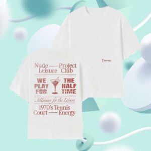 Nude Project Merch Store Halftime Tee White