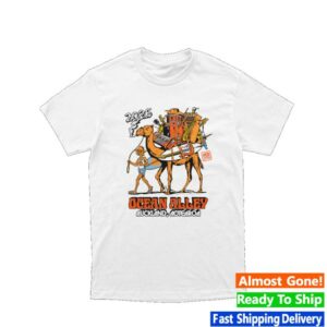 Ocean Alley Merch Store Ocean Alley Auckland Exclusive 2026 Tour White Tee