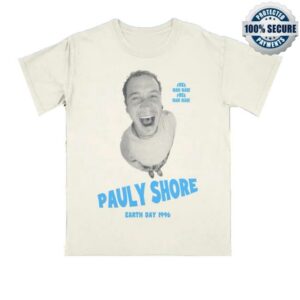 Pauly Shore Merch Store Free Mahi Mahi Earth Day 1996 Tee