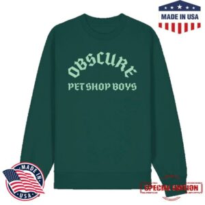 Pet Shop Boys Merch Store Obscure Sweatshirt